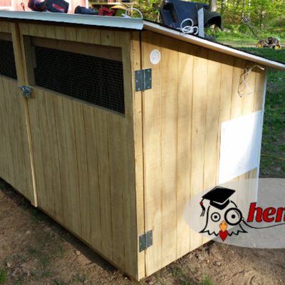 Free Chicken Coop Plan: An Easy 3x7 Coop